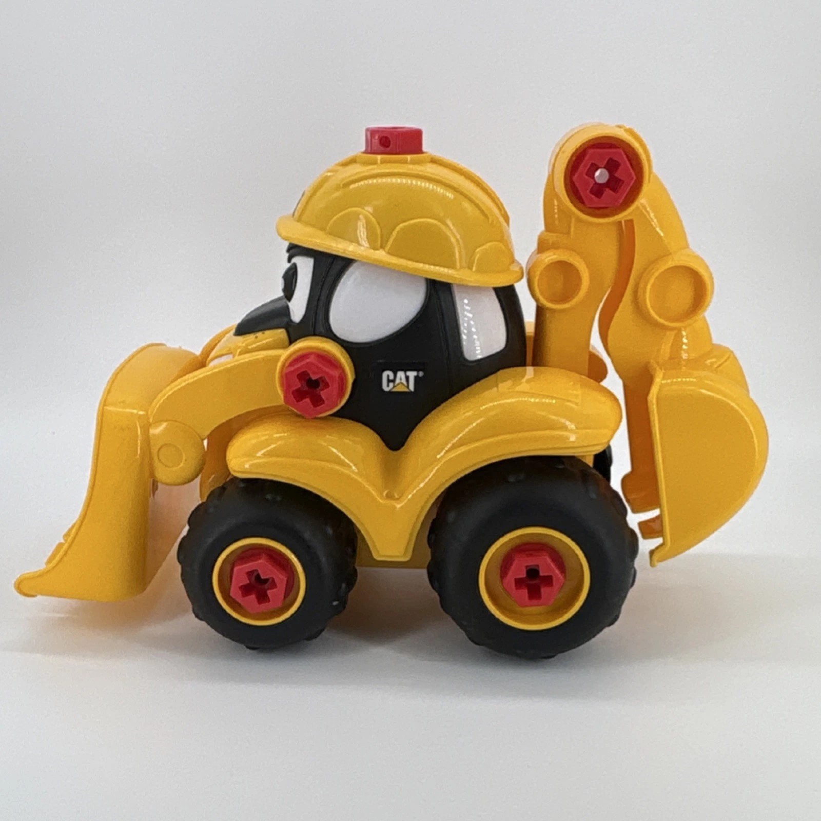 CAT Toy State Take Apart Construction Toy Lot Dump Truck Backhoe Loader Machine