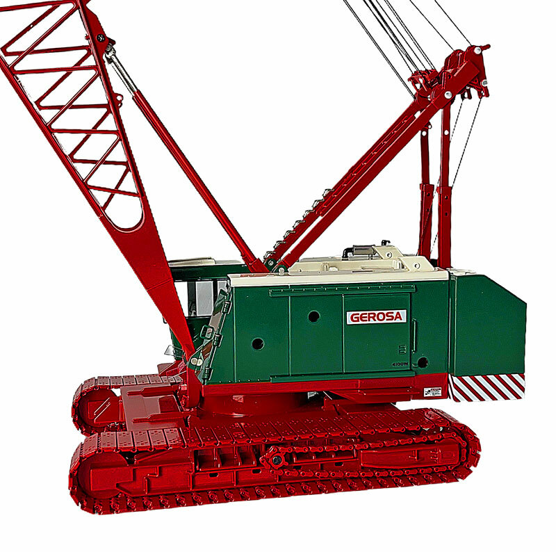 Manitowoc 4100W Crawler Crane – Gerosa – Weiss Bros 1:50 Scale #WBR030-1204 New
