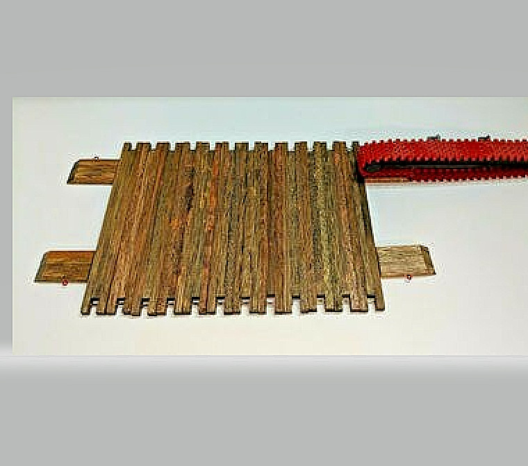 Crane Mats w/Ramps (12) 1/4&Prime; Wood Mats & Ramps) 1/50th 1/48th. Hand Made By ETC.