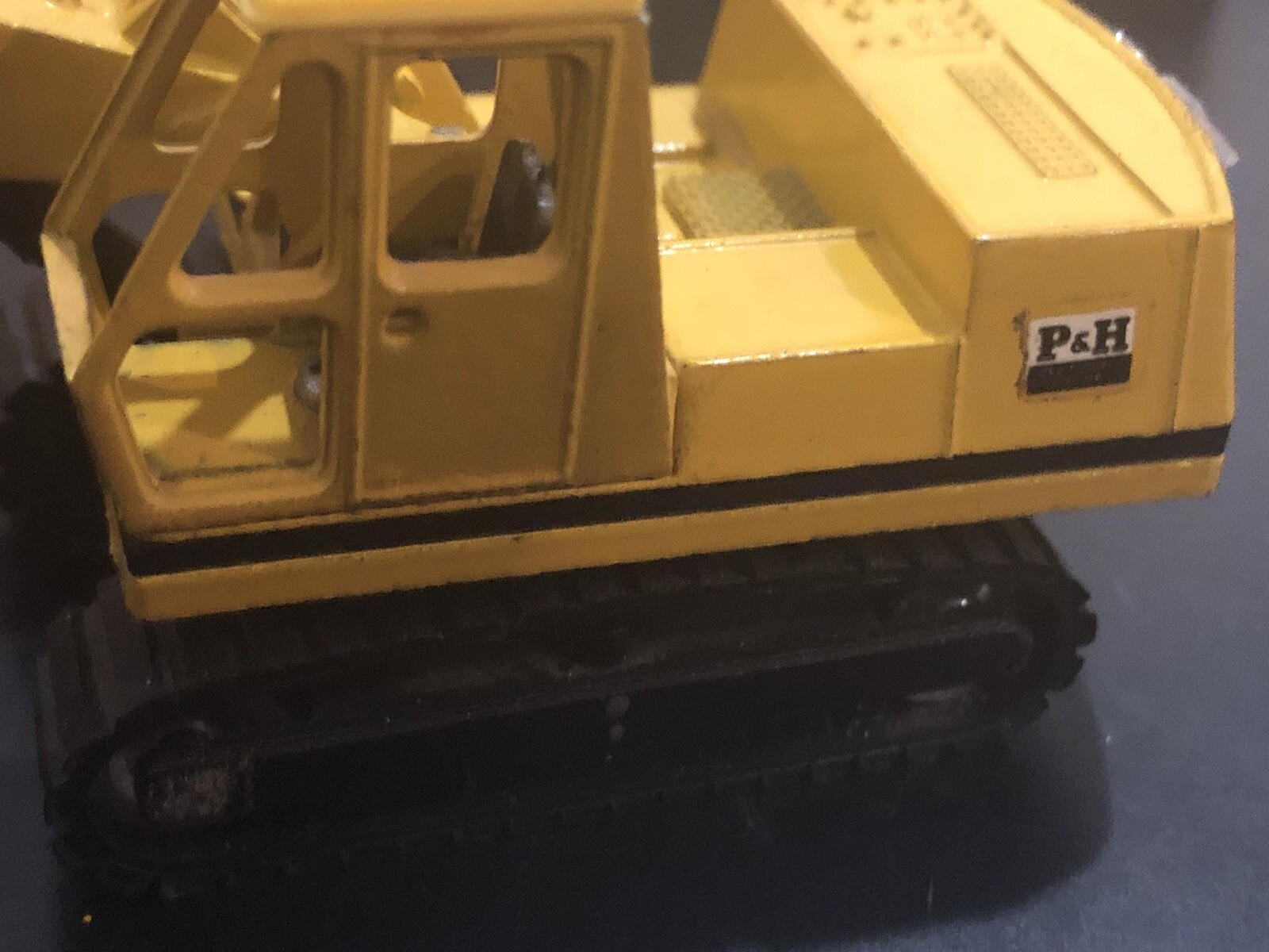 RW Ziss Model P&H Hydraulic Excavator Hoe & Shovel – 1:50 – Rare – Diecast Boxed