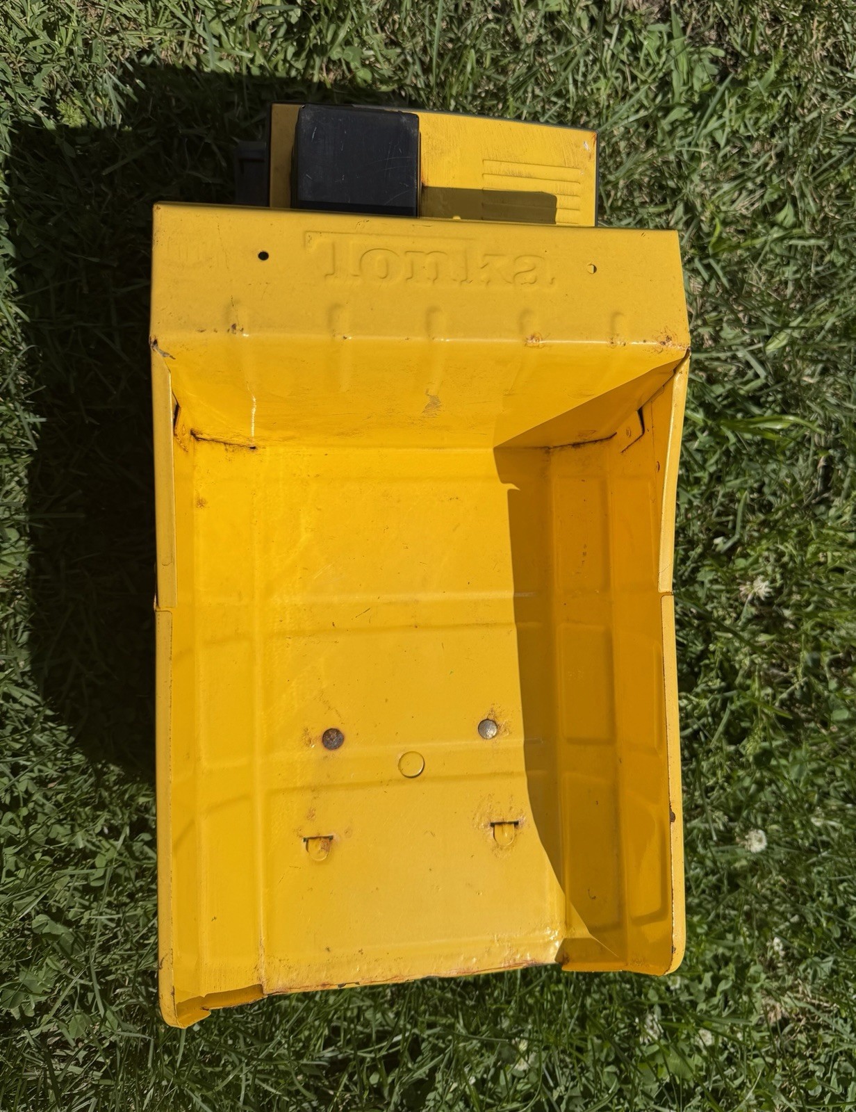 Vintage XMB-975 Tonka Dump Truck 1999 Hasbro Steel Mighty Construction Toy