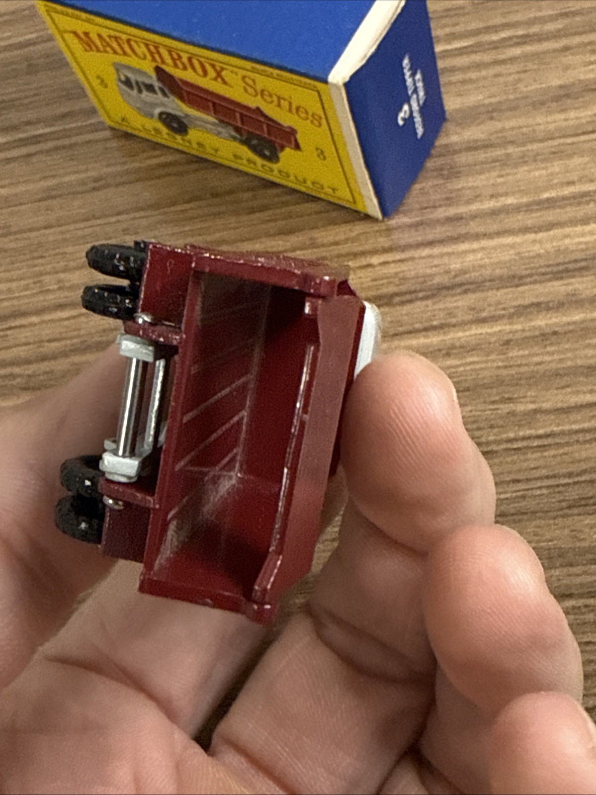 Vintage Lesney Matchbox Bedford Tipper Dump Truck w/ Box #3 New!
