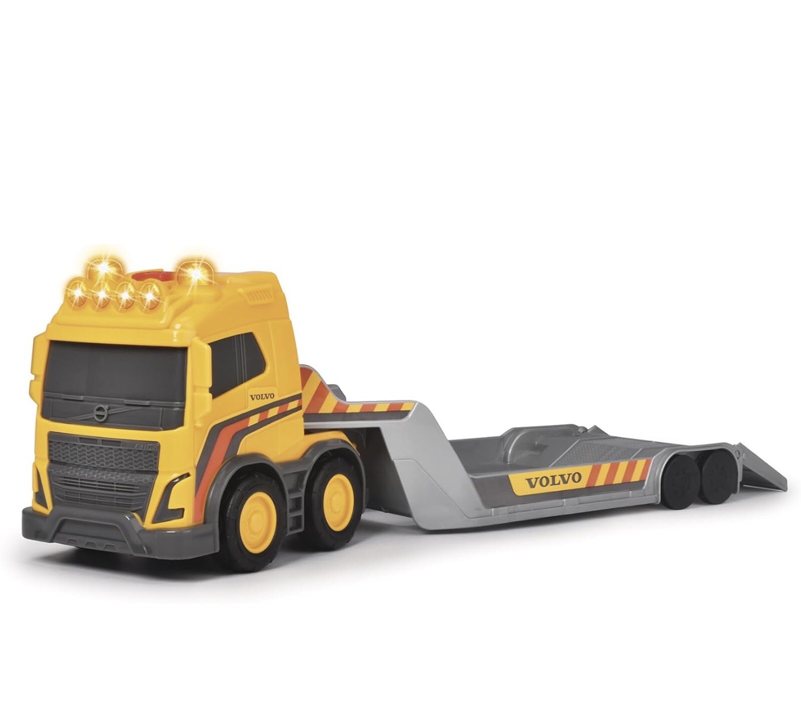 – Large Truck with Trailer and Wheel Loader – with Sound and Light Effects –