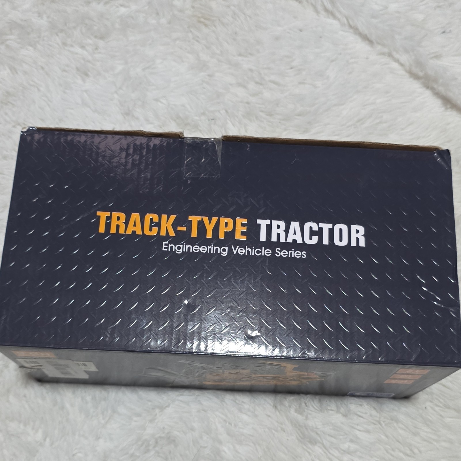 KIDMARKT 9CH RC Alloy Bulldozer Track-Type Tractor 1:24 Yellow BC1045