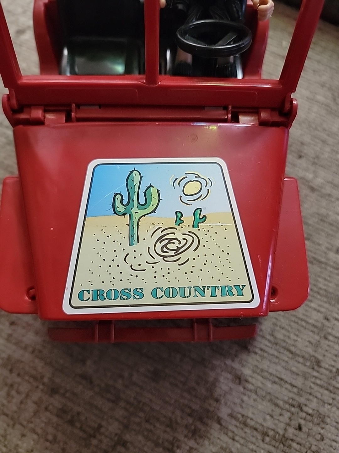 1993 Vintage Bruder Cross Country Jeep Wrangler Made In Germany
