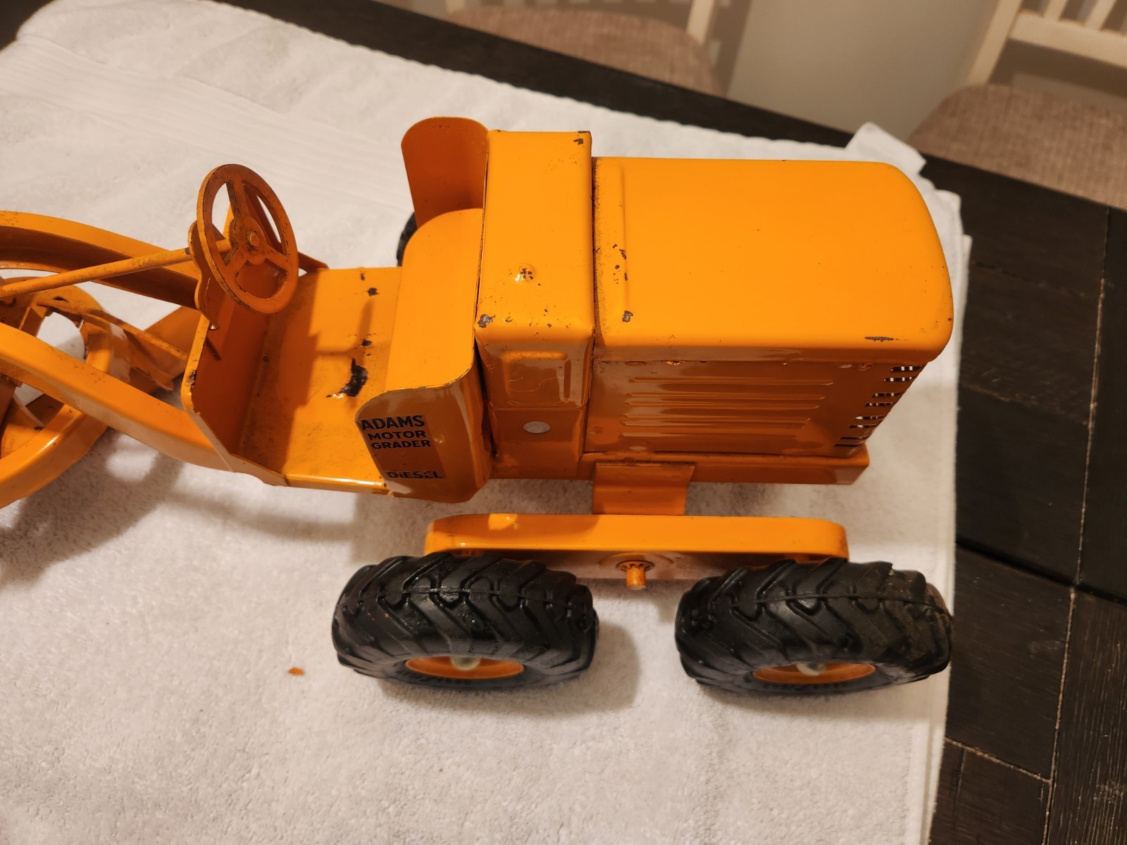 Vintage Adams Motor Grader 1950&rsquo;s Doepke Model Toy USA