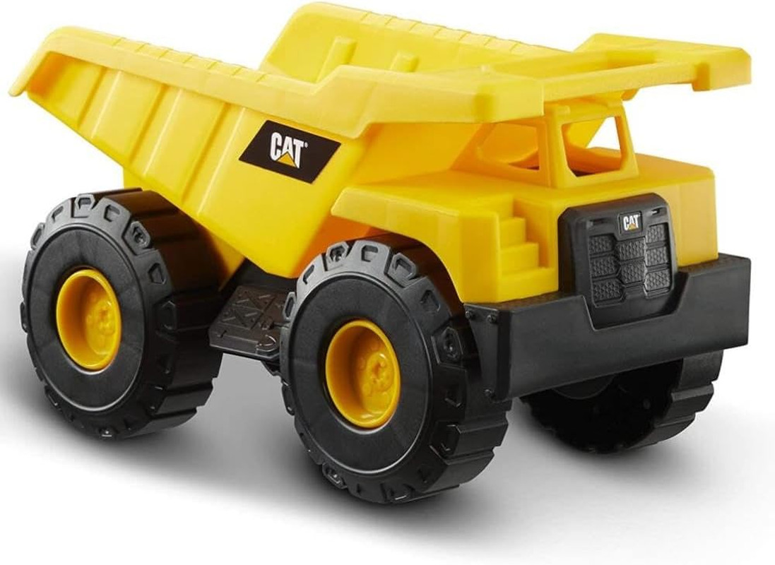 Dump Truck Toy Construction Vehicle – 10&Prime; Plastic Action Vehicle with Articulate