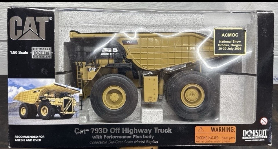 diecast 1:50 scale construction equipment models