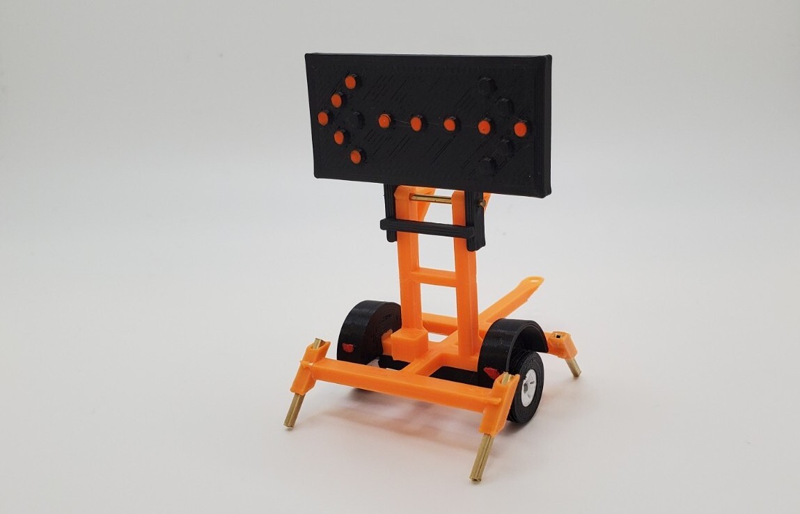 Custom 1/50 Tilting Arrow Board
