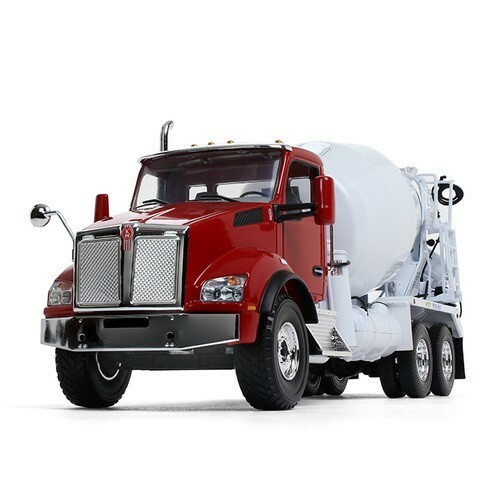 First Gear 4130 Kenworth T880S Concrete Mixer McNeilus Red / White 1/34 MIB