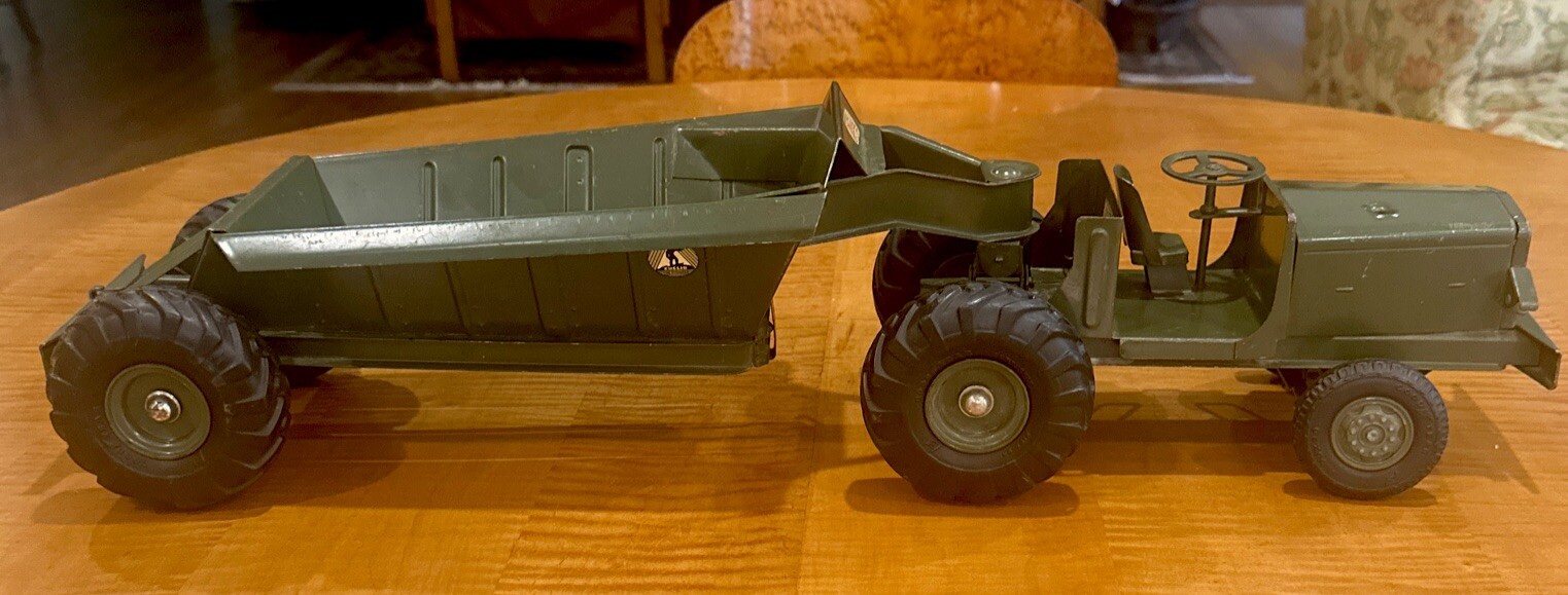 Vintage Charles Wm. Doepke Model Euclid « The Pioneer » Live Bottom Tractor Pan