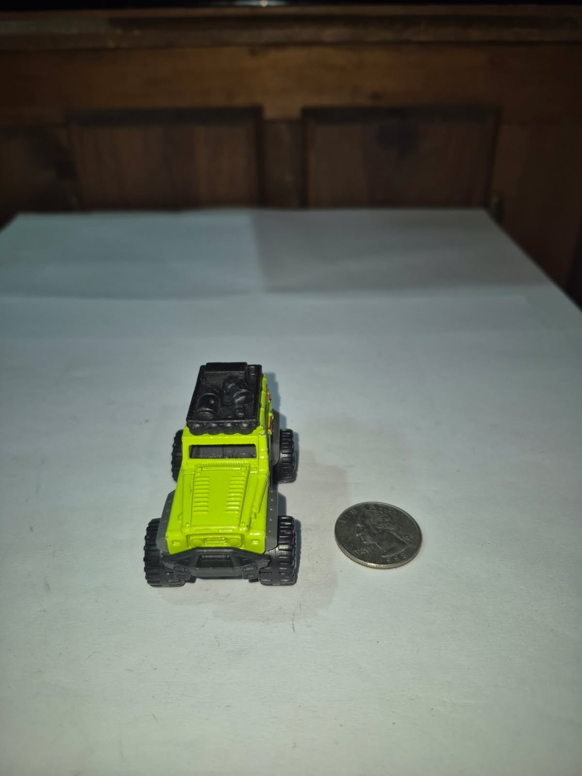 Matchbox Drill Digger BLUE YELLOW INC CONSTRUCTION TT13