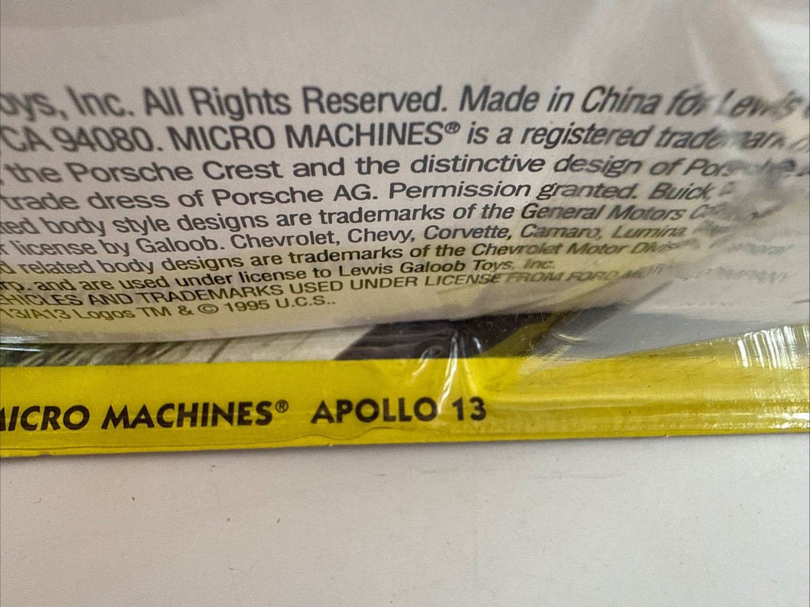 Micro Machines Set – APOLLO 13 Moon Capsule Space HH-53C Astronauts Lunar Module