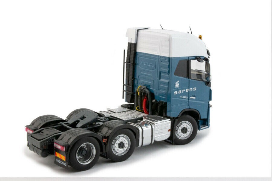 Large 1/32 scale SARENS Volvo FH16 6×2 Truck and Nooteboom Lowboy Trailer, MIB