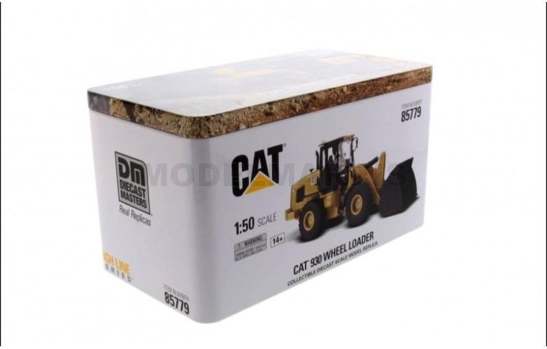 DIECAST MASTERS 85779 CAT 930 Compact Wheel Loader with 1/50 Accessories