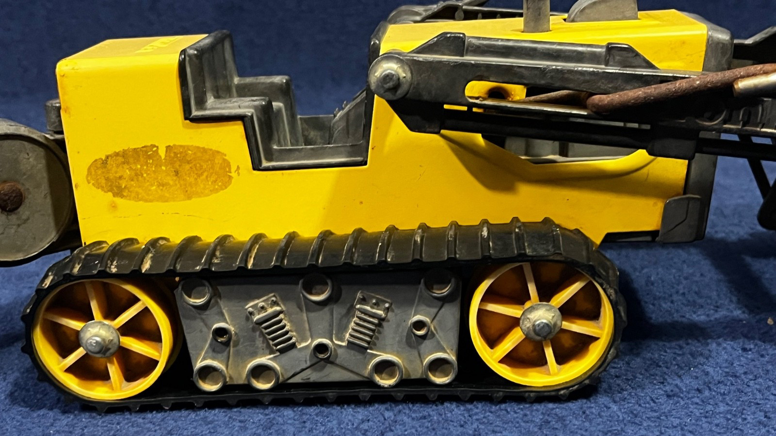 Vintage Tonka Trencher Excavator Front End Loader Backhoe 1999