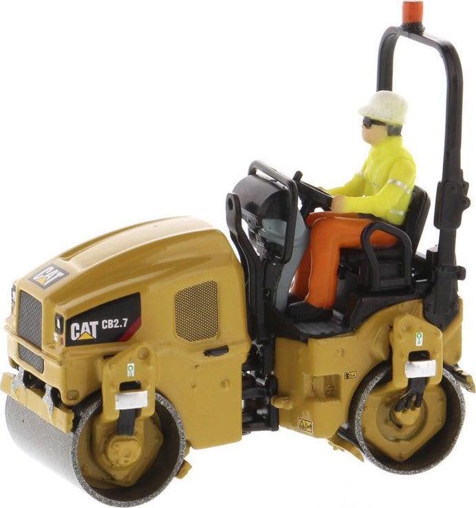 CAT Caterpillar CB-2.7 Utility Compactor 1:50 Scale Model – Diecast Masters