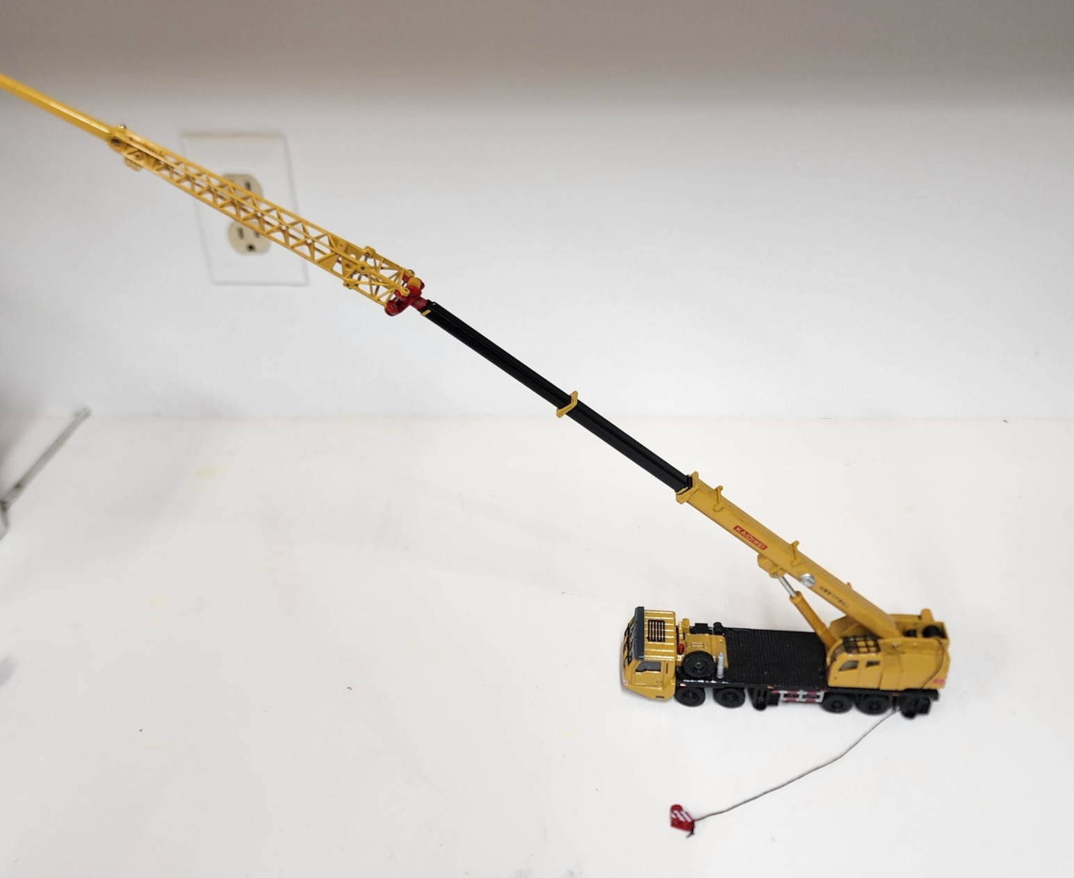 KDW 1/55 Diecast KAIDIWEI Heavy Mobil Construction Crane.