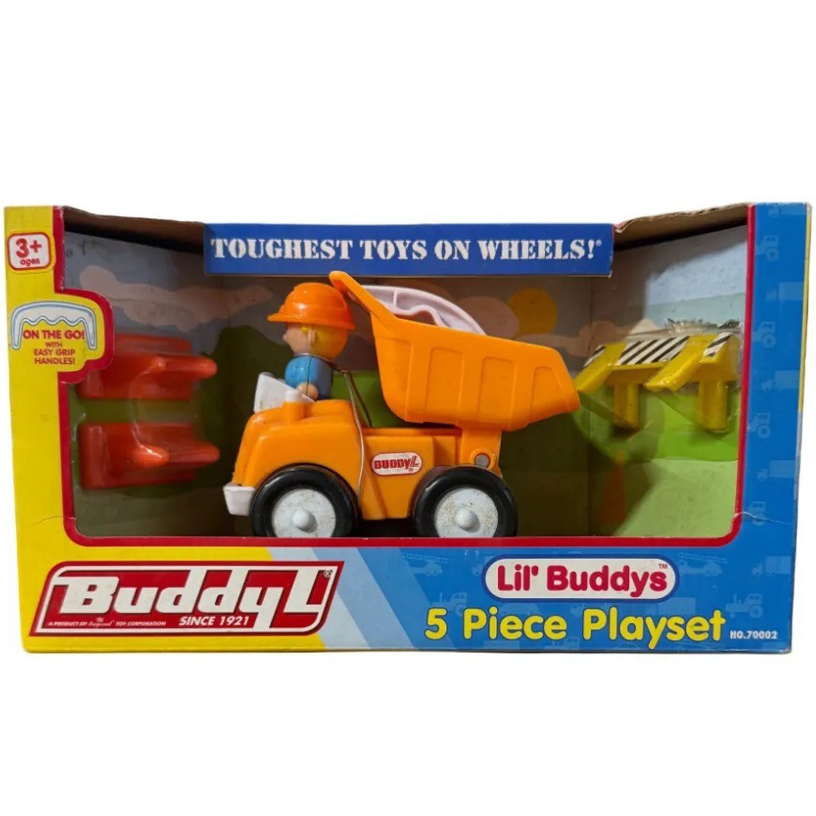 Lil&rsquo; Buddys 5 Piece Construction Dump Truck Playset NEW