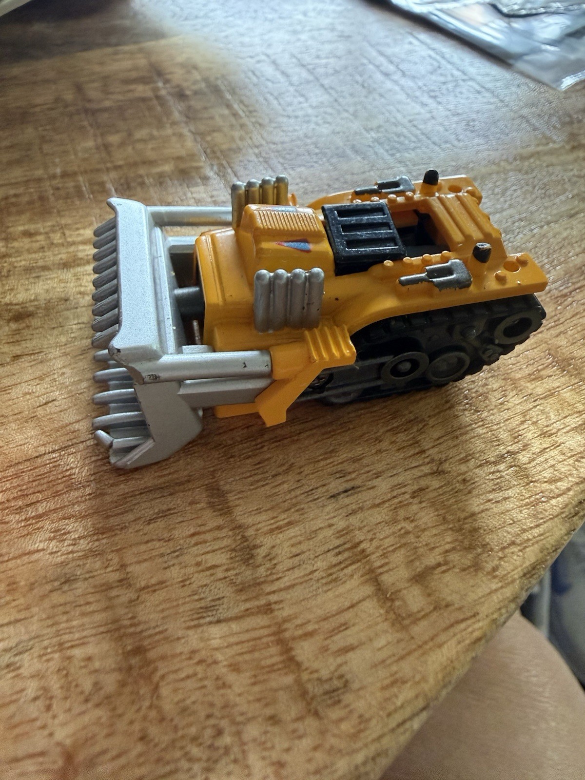 Micro Machine bulldozer
