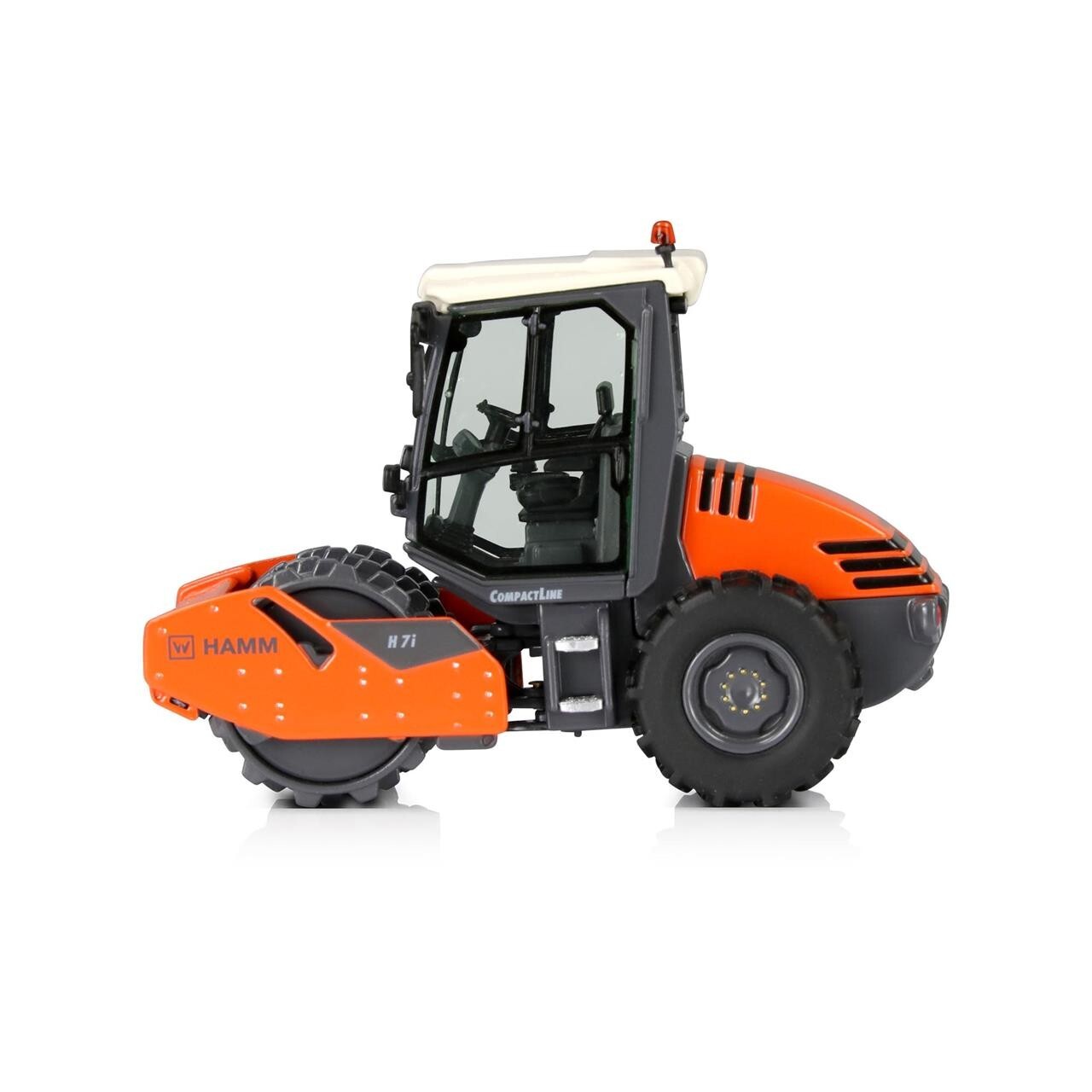 Hamm H7i Padded Roller Compactor with Cab – NZG 1:50 Scale Model #9481 New
