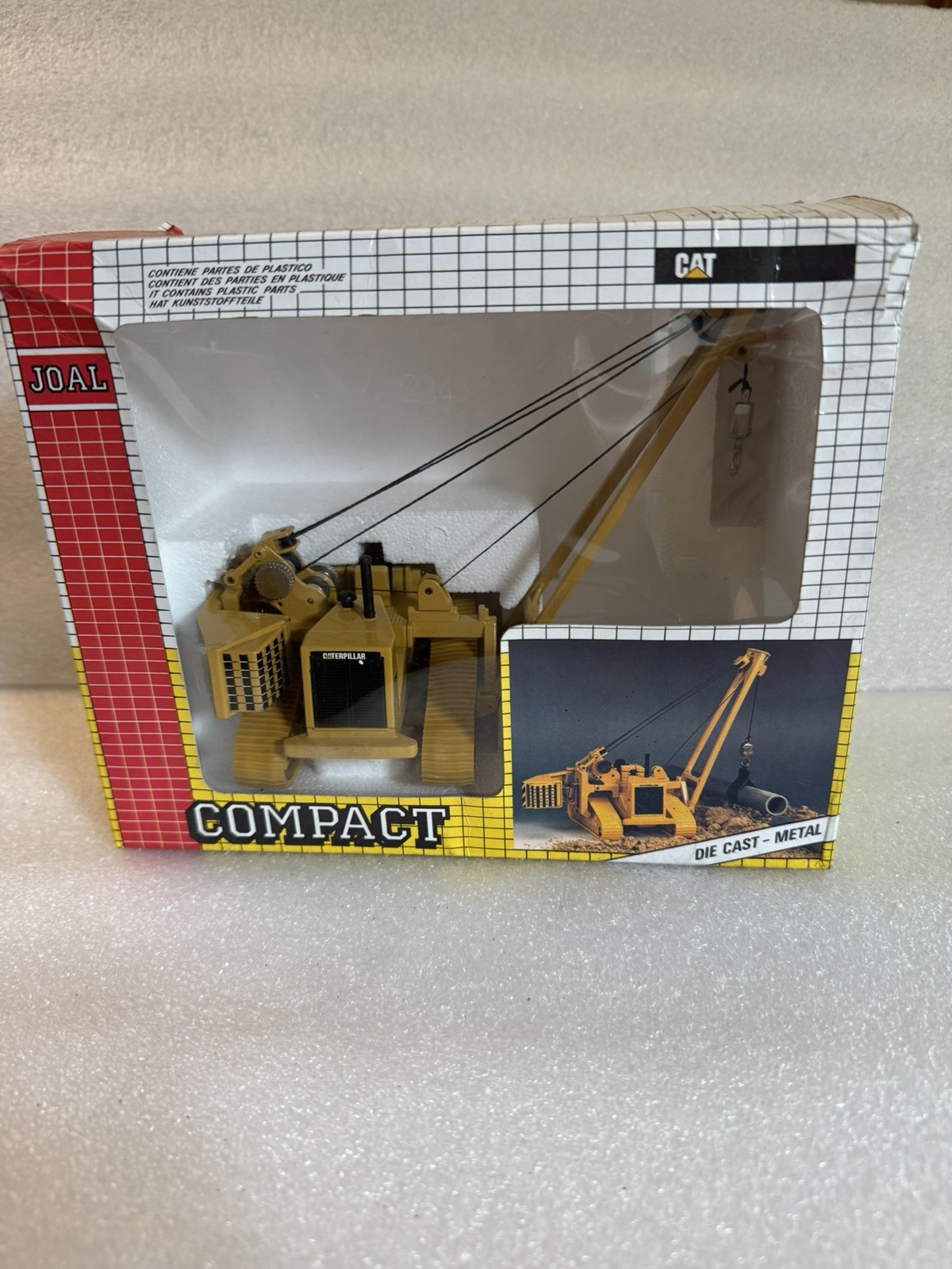 Joal Compact 1:70 Diecast Cat Caterpillar C-591 Pipe Layer Side Boom Spain