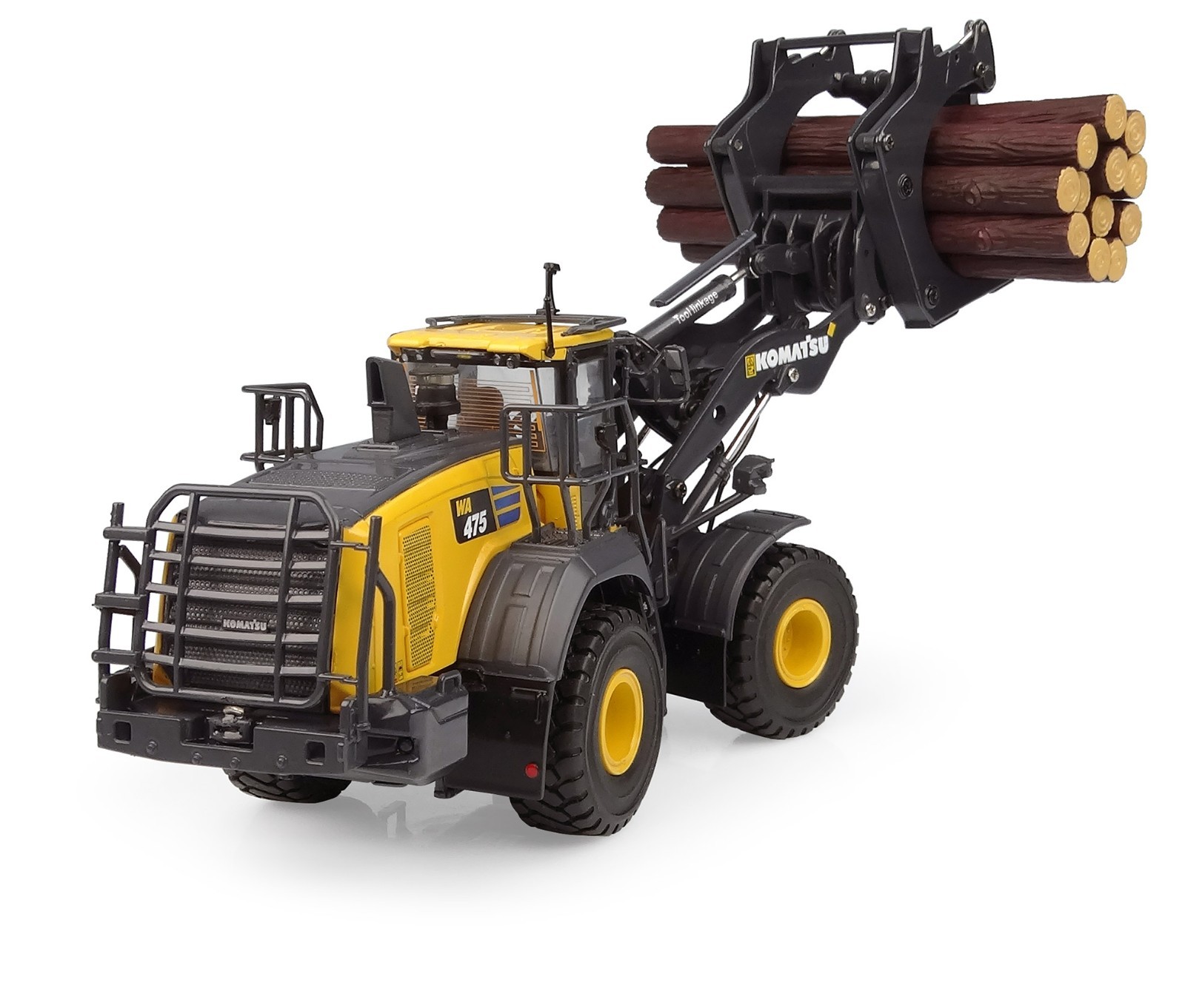 Universal Hobbies 1:50 WA475-10 Tool Linkage w/Log Grapple Diecast ReplicaUH8165