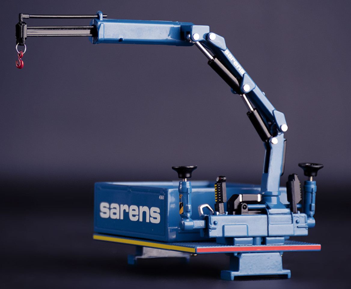 1/50 IMC SARENS Ballast box with Fassi crane + FREE SHIPPING $$$$$