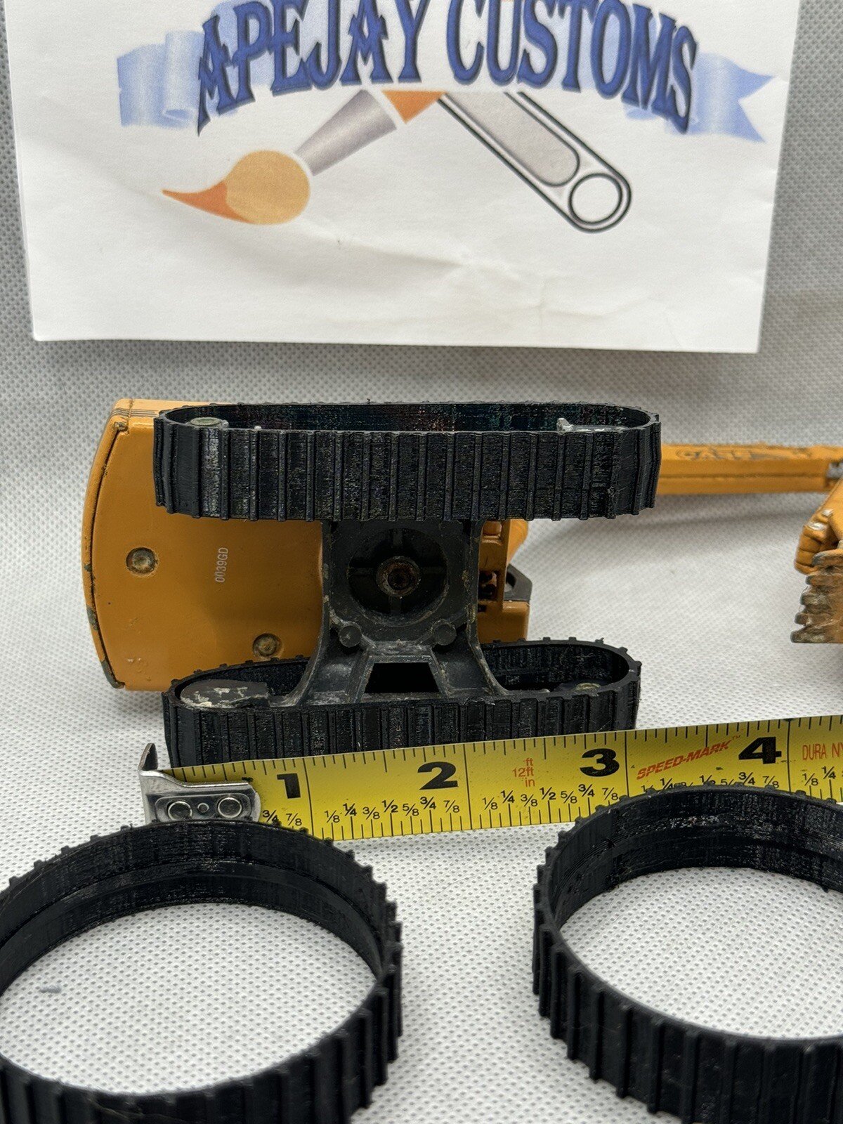 1 set of tracks for Case 9030B Excavator By Ertl 1/50 Scale