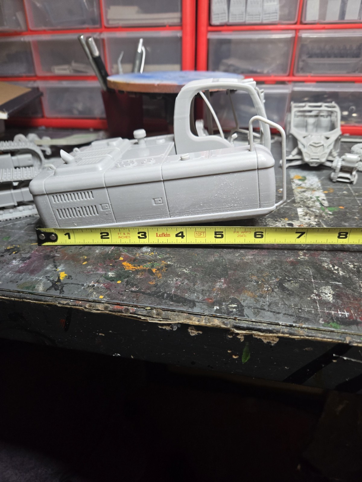 Cat Excavator 1-25 Scale Resin Printed