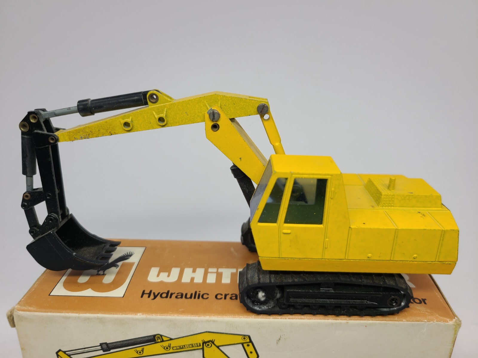 Whitlock 50R Excavator – NZG 1:50 Scale Diecast Model #110 from 1969