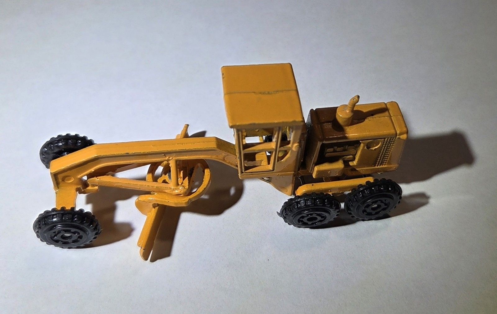 Set Of 2 VTG 1970s Zylmex Toys (Zee Toys) P398 Caterpillar Motor Grader Diecast