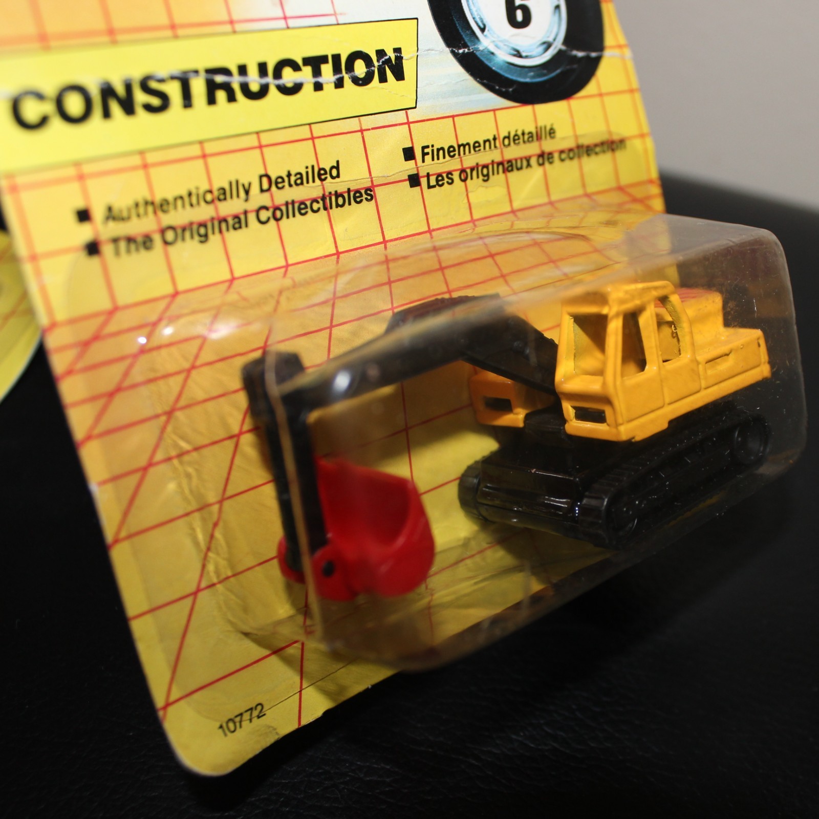 4x Matchbox Mercedes Benz 600S + Lamborghini Countach + Mobile Crane + Excavator