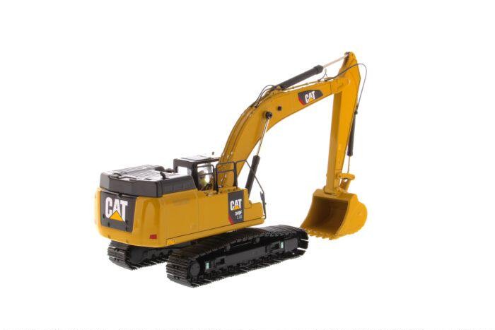 DM 1:50 CAT 349F L XE Excavator Forklift Alloy Vehicle Model Simulation Toy 5943