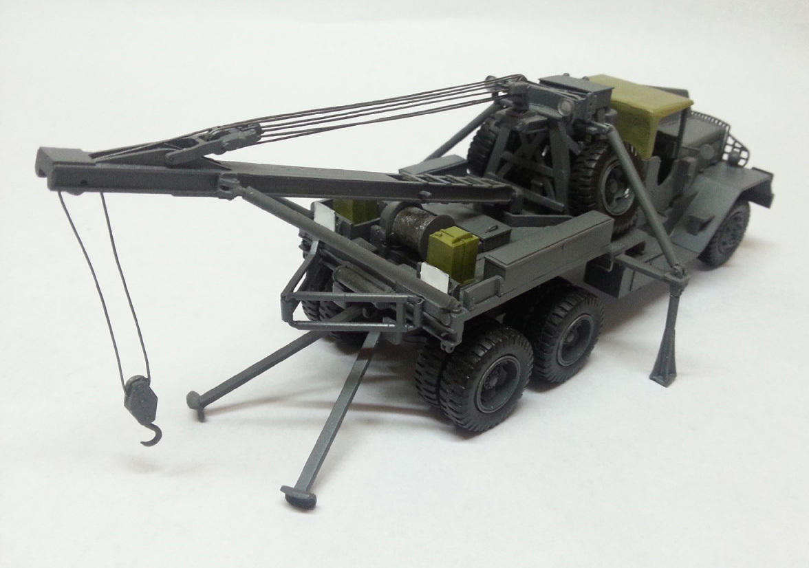Resin 1/50 Ward LaFrance 6×6 Heavy Wrecker – Ready Made by Fankit Models