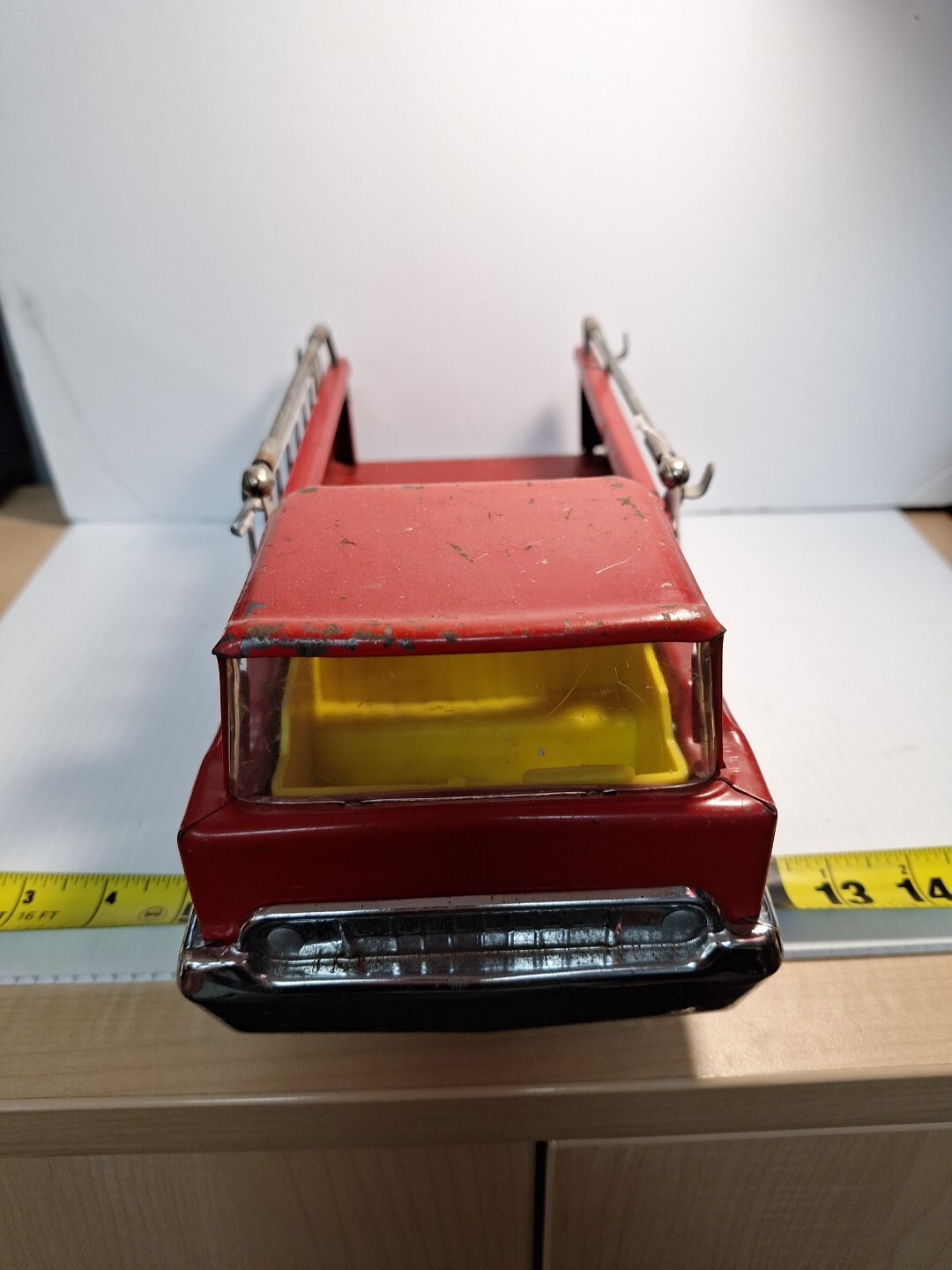 Vintage Pressed Metal Structo Fire Truck