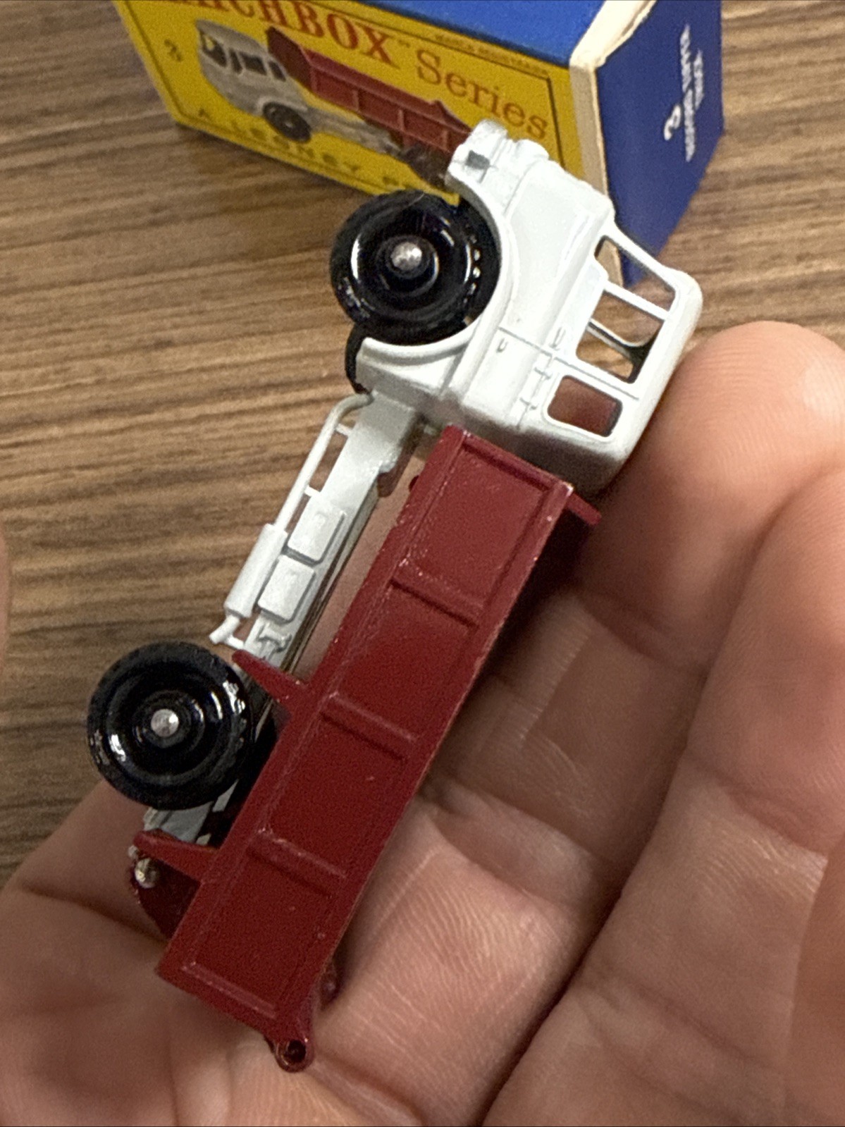 Vintage Lesney Matchbox Bedford Tipper Dump Truck w/ Box #3 New!