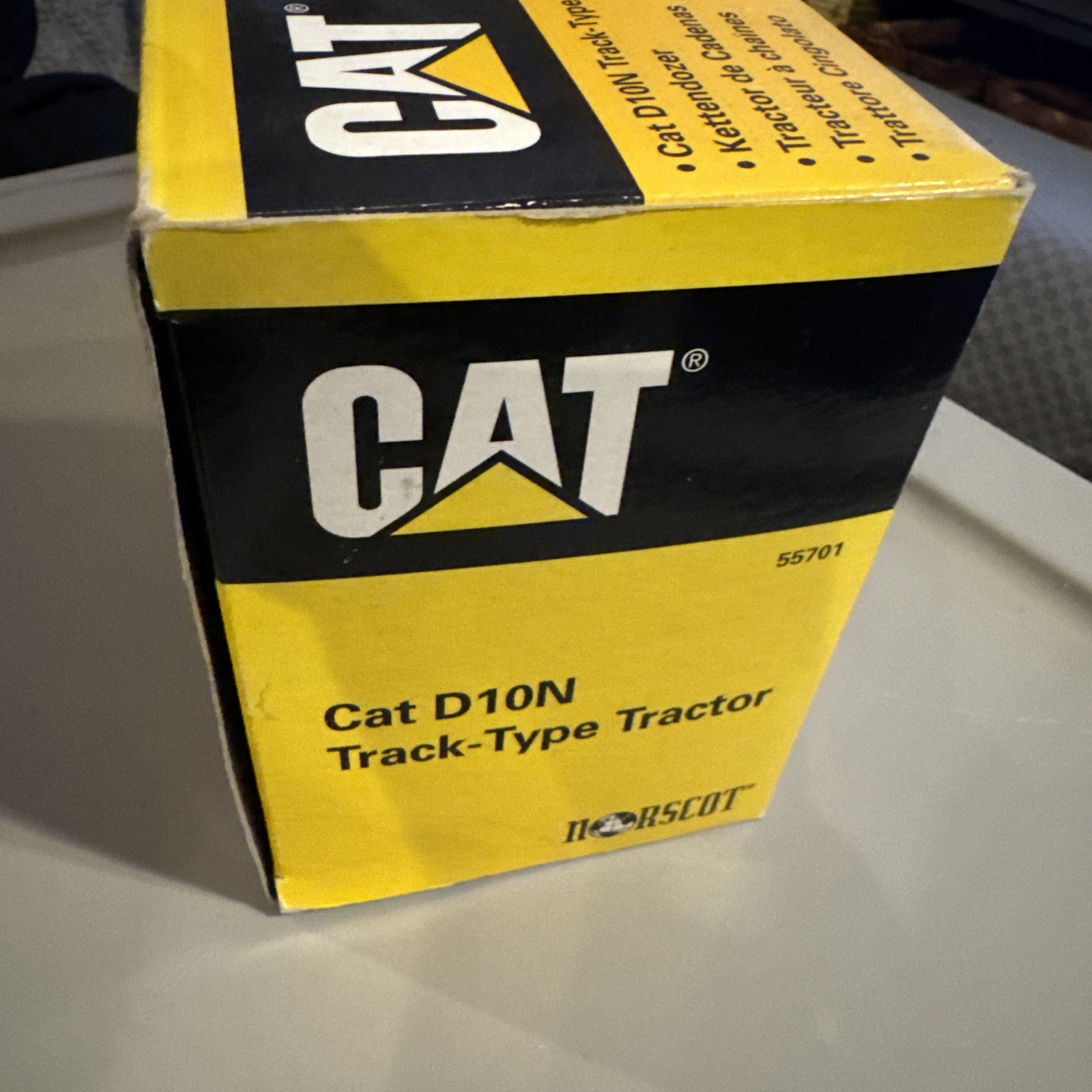 CATERPILLAR Norscot D10N Track-Type Tractor Model # 55701 1:50 Scale Die Cast