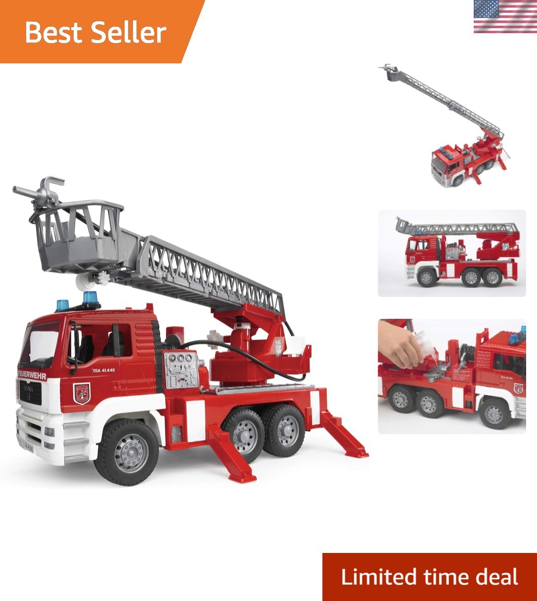 Toys Man Fire Engine