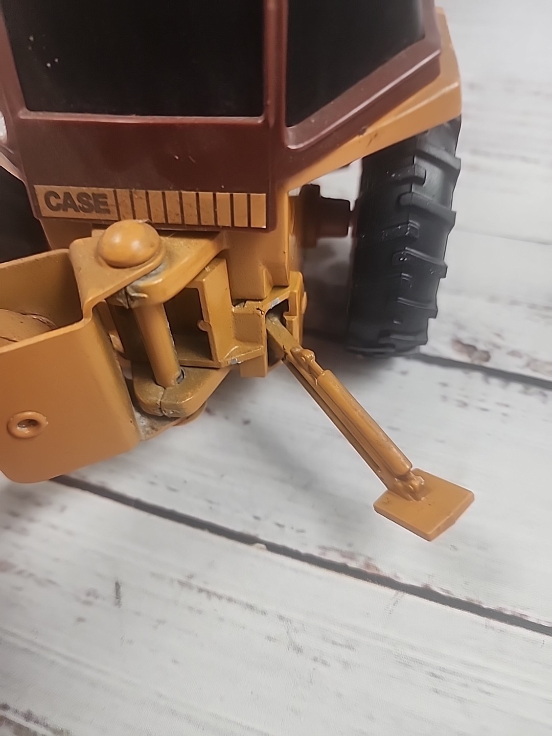 ERTL Case 580 Super K Construction King Front Loader Backhoe Vintage 1986