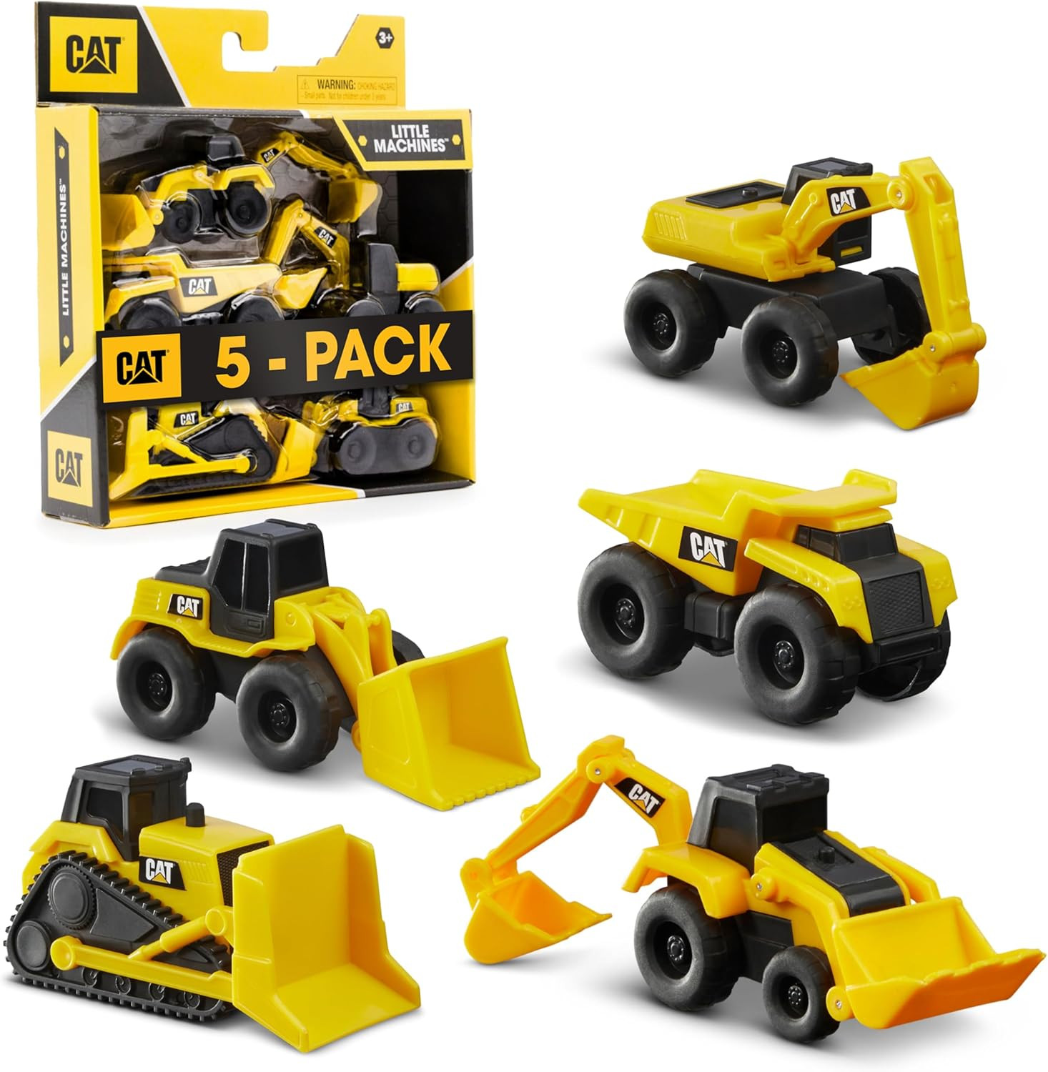 Construction Little Machines 5 Pack – Great Cake Toppers