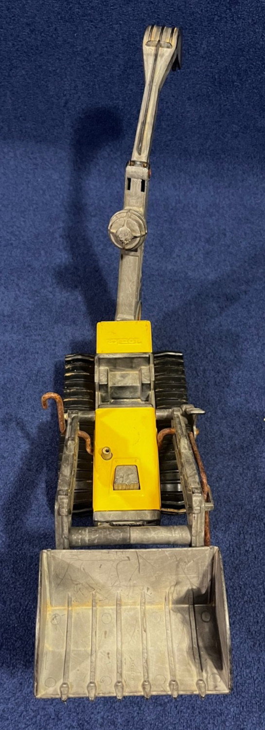 Vintage Tonka Trencher Excavator Front End Loader Backhoe 1999