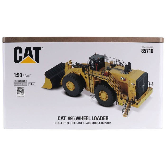 Caterpillar Cat 995 Wheel Loader – Diecast Masters 1:50 Scale Model #85716 New