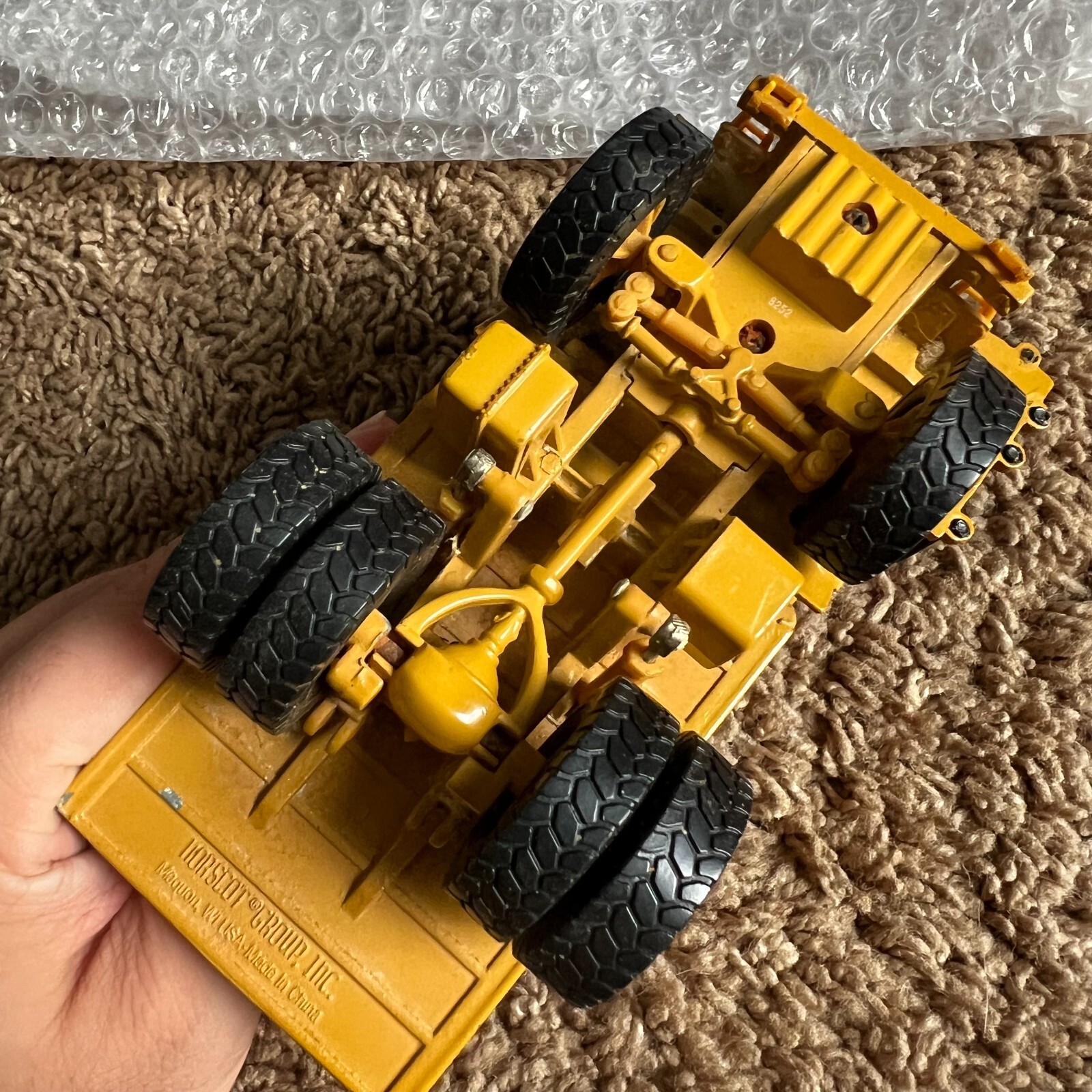 Vintage Collector Norscot Diecast Caterpillar 775E Offroad Mining Dump Truck 6”