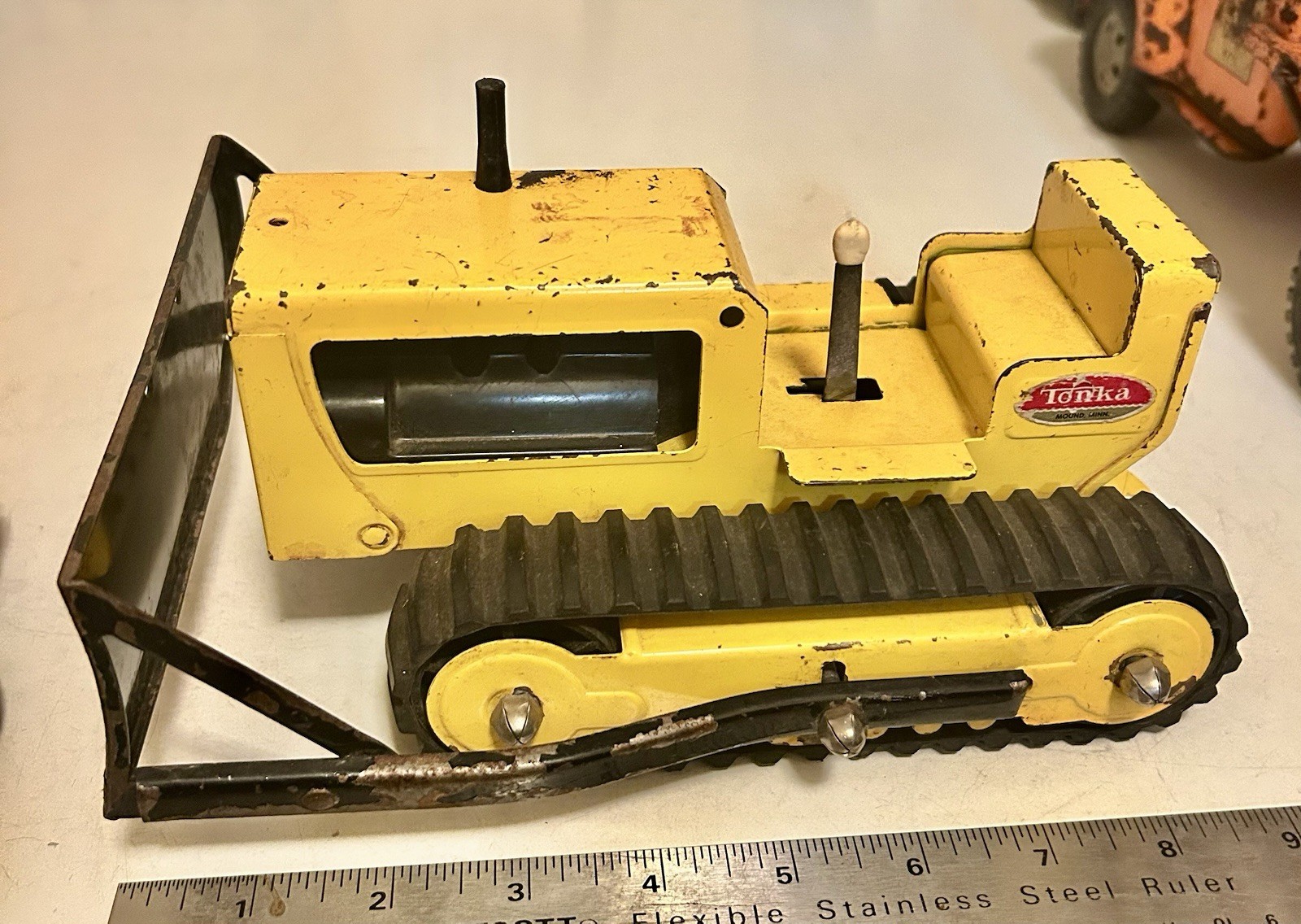 Vintage 1960’s #300 Tonka Bulldozer Original ￼