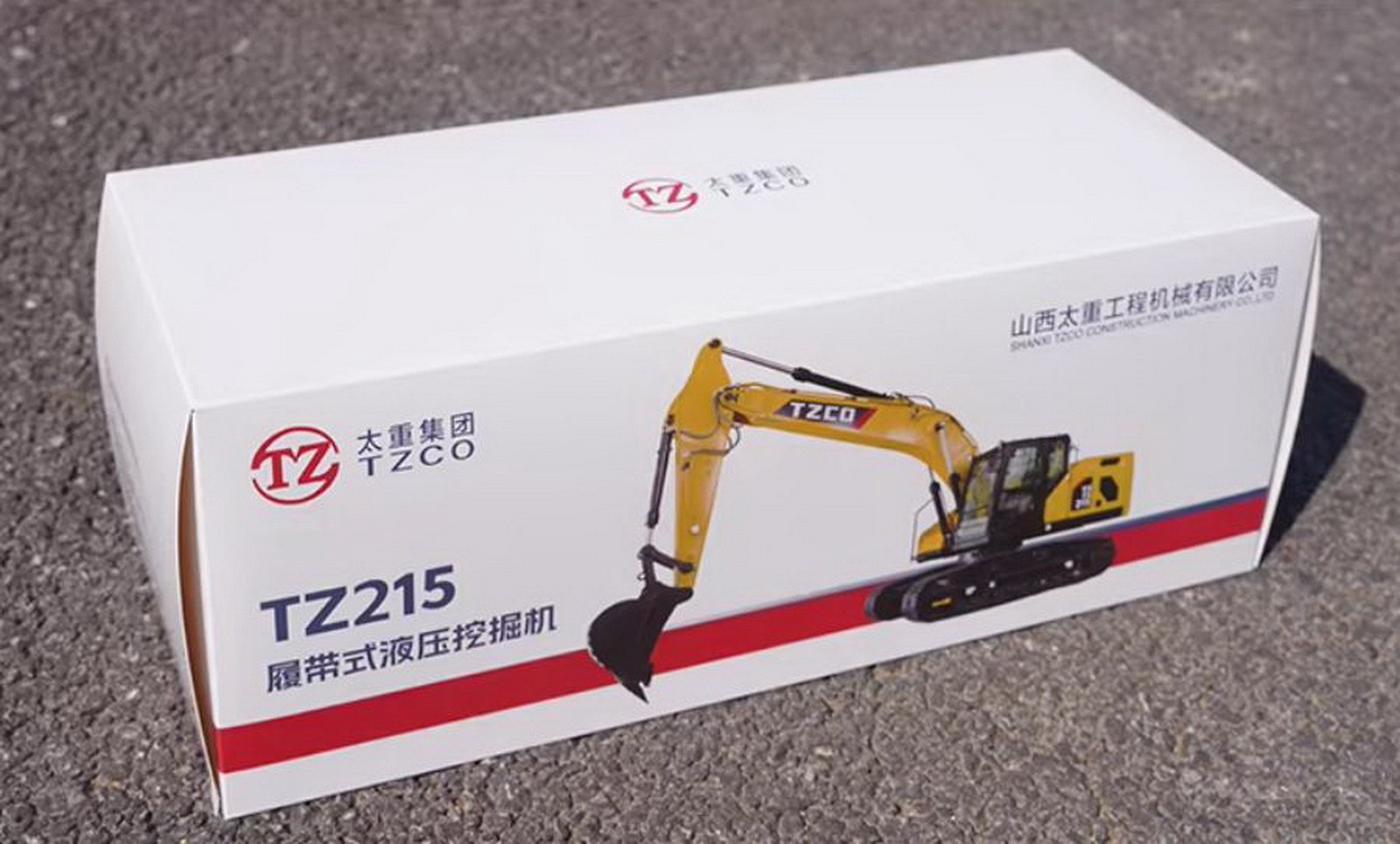 1/30 Scale TZCO TZ215 Hydraulic Excavator Diecast Model Gift Collection NIB