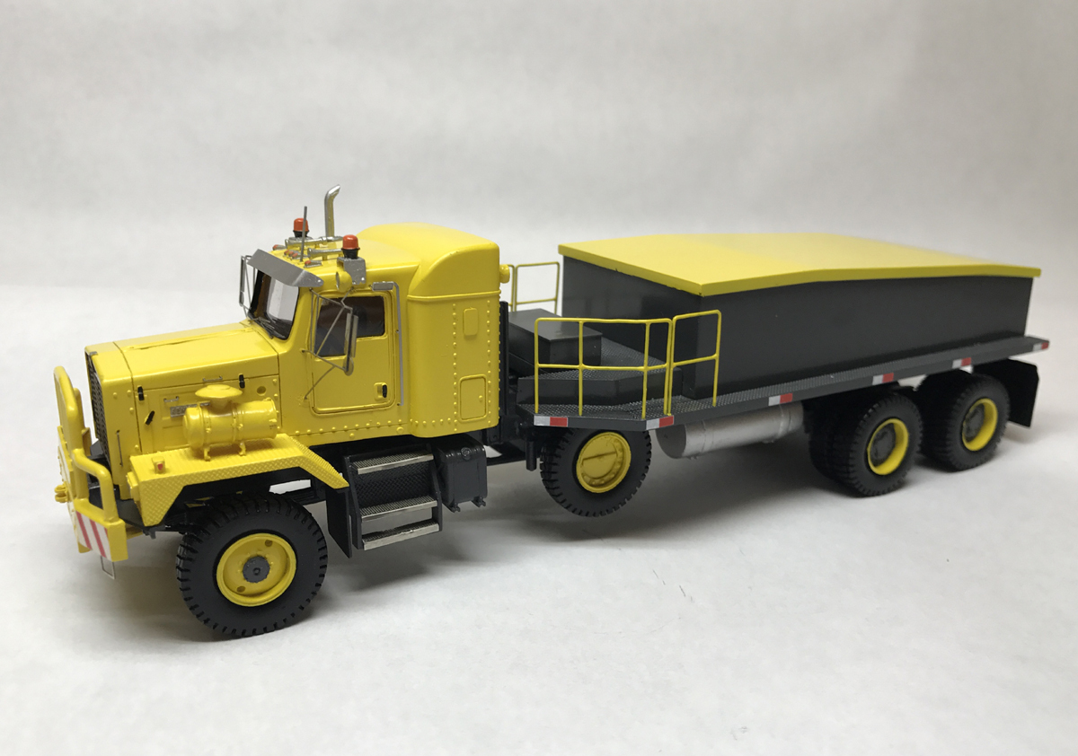 1/50 Kenworth C500 6×4 « Megatranz » – High Quality Resin KIT by Fankit Models