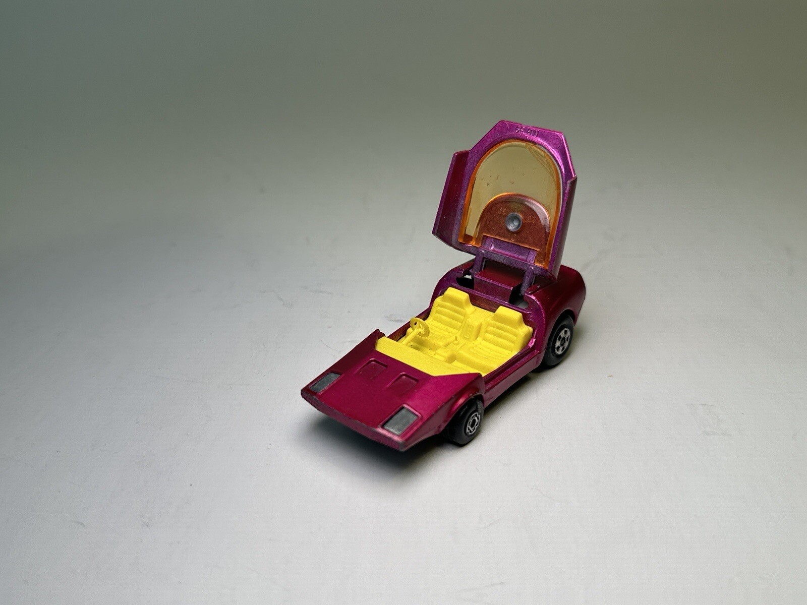 Vintage Matchbox Lesney 1973 Superfast No #39 Clipper Car Chrome Pipes Rose Pink
