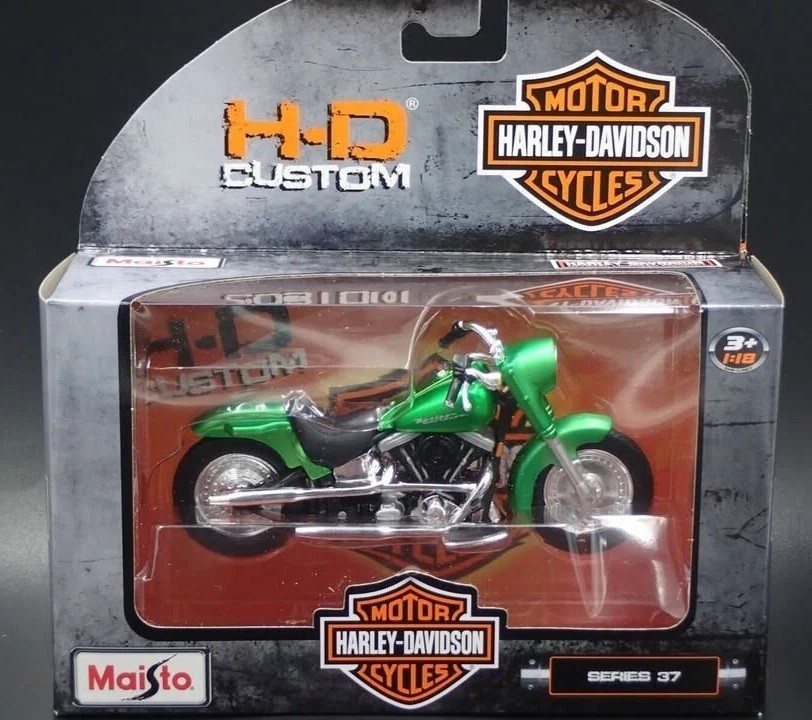 Maisto 1/18 HARLEY-DAVIDSON Motorcycles 2000 FLSTF STREET STALKER #3136037📌USA
