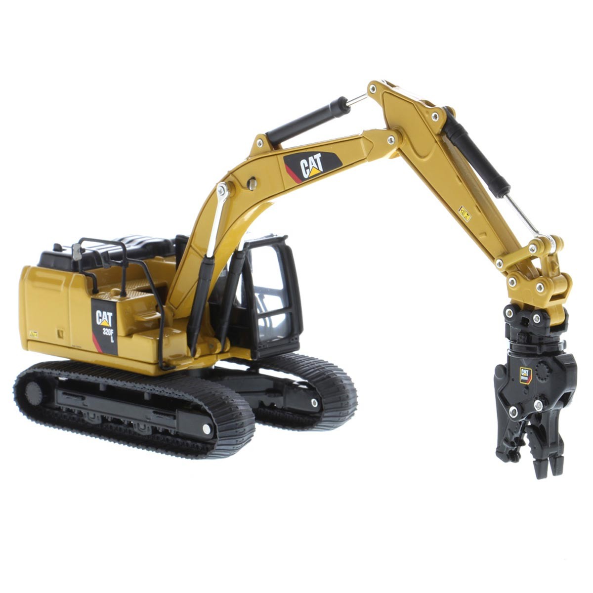1/64 Caterpillar CAT 320F L Hydraulic Excavator w/ 5 Work Tools 85636